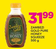 Zambezi Gold Pure Honey Squeeze-500g