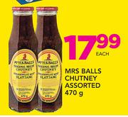 Mrs Balls Chutney Assorted-470g Each