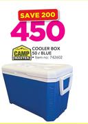 Campmaster Cooler Box Blue-50Ltr