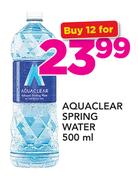 Aqua Clear Spring Water-12 x 500ml