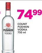 Count Pushkin Vodka-750ml