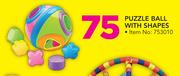 Puzzle Ball With Shapes