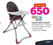 Little One Cleo High Chair
