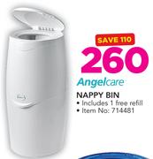 Angel Care Nappy Bin Includes 1 Free Refill