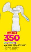Snookums Manual Breast Pump