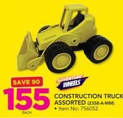 Adventure Wheels Construction Truck Assorted 2358-A-MM