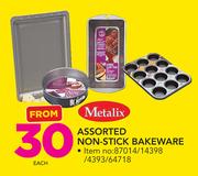 Metalix Assorted Non-Stick Bakeware-Each