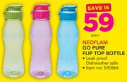 Neoflam Go Pure Flip Top Bottle-Each