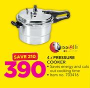 Tissolli 4Ltr Pressure Cooker