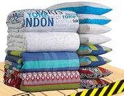 Casa Double Polycotton Assorted Comforters Includes Two Matching Pillowcases