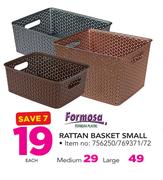 Formosa Rattan Basket Small