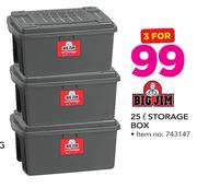 Big Jim 25L Storage Box-For 3