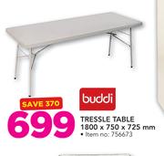 Buddi Tressle Table 1800 x 750 x 725mm