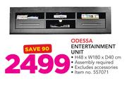 Odessa Entertainment Unit Excluding Accessories