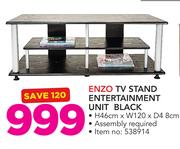 Enzo TV Stand Entertainment Unit Black