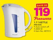 Pineware 1.7L Kettle