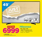 Hisense 49" Full HD LED TV