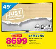 Samsung 49" Curved TV
