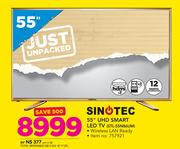 Sinotec 55" UHD Smart LED TV