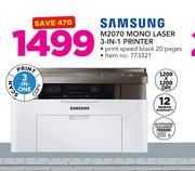 Samsung M2070 Mono Laser 3-In-1 Printer