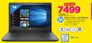 HP 14" Intel Core i3 Notebook