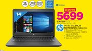 HP 14" Intel Celeron Notebook
