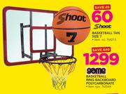 Game Baketball Ring Backboard Polycarbonate