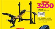 Everlast Pro Barbell Bench