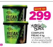 Muscle Junkie Complete Freak In Vanilla/Choc Peanut Butter-4Kg Each