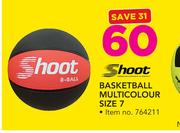 Shoot Basketball Multicolour Size 7