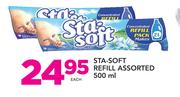 STA-SOFT Refill Assoretd-500ml Each
