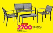 Karoo 4 Piece Sling Steel Set