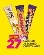 Cadbury Assorted Chocolates-For 3