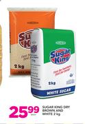 Sugar King Dry Brown And White-2Kg Each