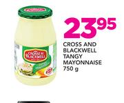 Cross And Blackwell Tangy Mayonnaise-750g