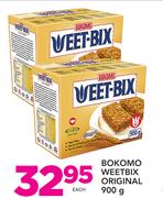 Bokomo Weetbix Original-900g Each