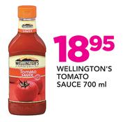 Wellington's Tomato Sauce-700ml