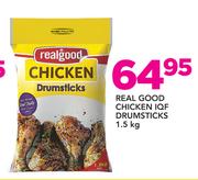 Real Good Chicken IQF Drumsticks-1.5Kg