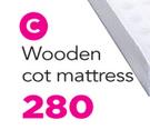 Little One Wooden Cot Mattress