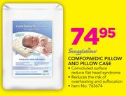 Snuggletime Comfopaedic Pillow And Pillow Case