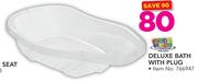 Baby Care Deluxe Bath With Plug