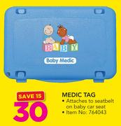Baby Medic Tag