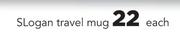 Slogan Travel Mug-Each