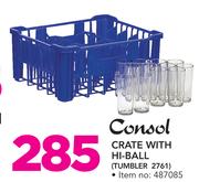 Consol rate With Hi Ball Tumbler 2761