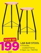 Lab Bar Stool-Each