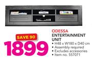 Odessa Entertainment Unit 48 x 180 x 40cm Excluding Accessories