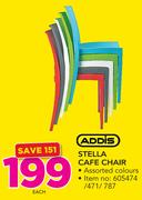 Addis Stella Cafe Chair-Each