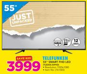 Telefunken 55" Smart FHD LED TLEDDS-55FHD