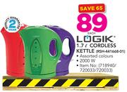 Logik 1.7Ltr Cordless Kettle RSH-441668-01-Each