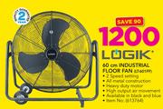 Logik 60cm Industrial Floor Fan LT-601FF